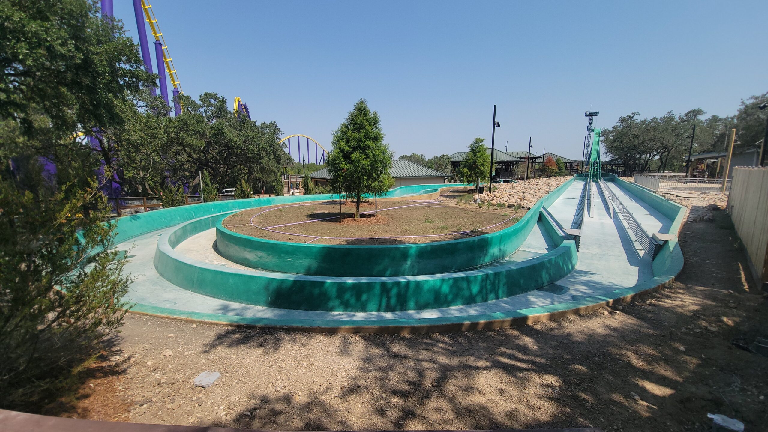 SeaWorld San Antonio Catapult Falls Construction Update 6.21.23