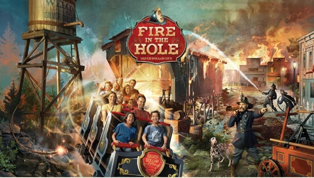 Silver Dollar City | Fire in the Hole | NEW 2024 Roller Coaster