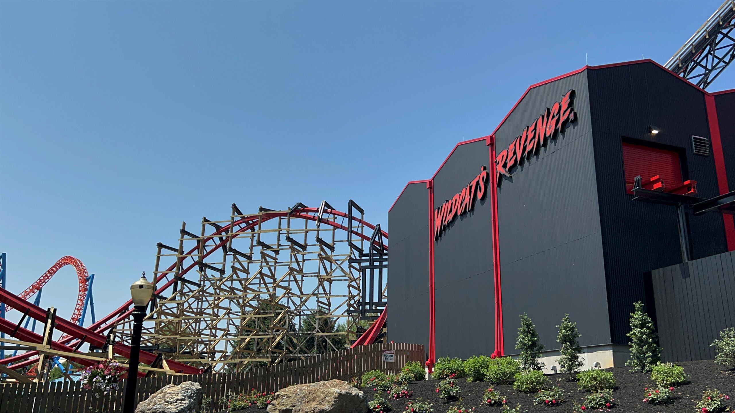 New for 2023 Hersheypark Wildcat’s Revenge Roller Coaster POV!