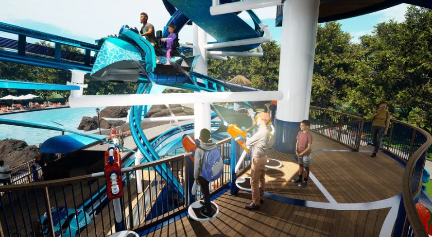 Maurer Rides NEW “Spike® Water Fight” Coaster Concept!