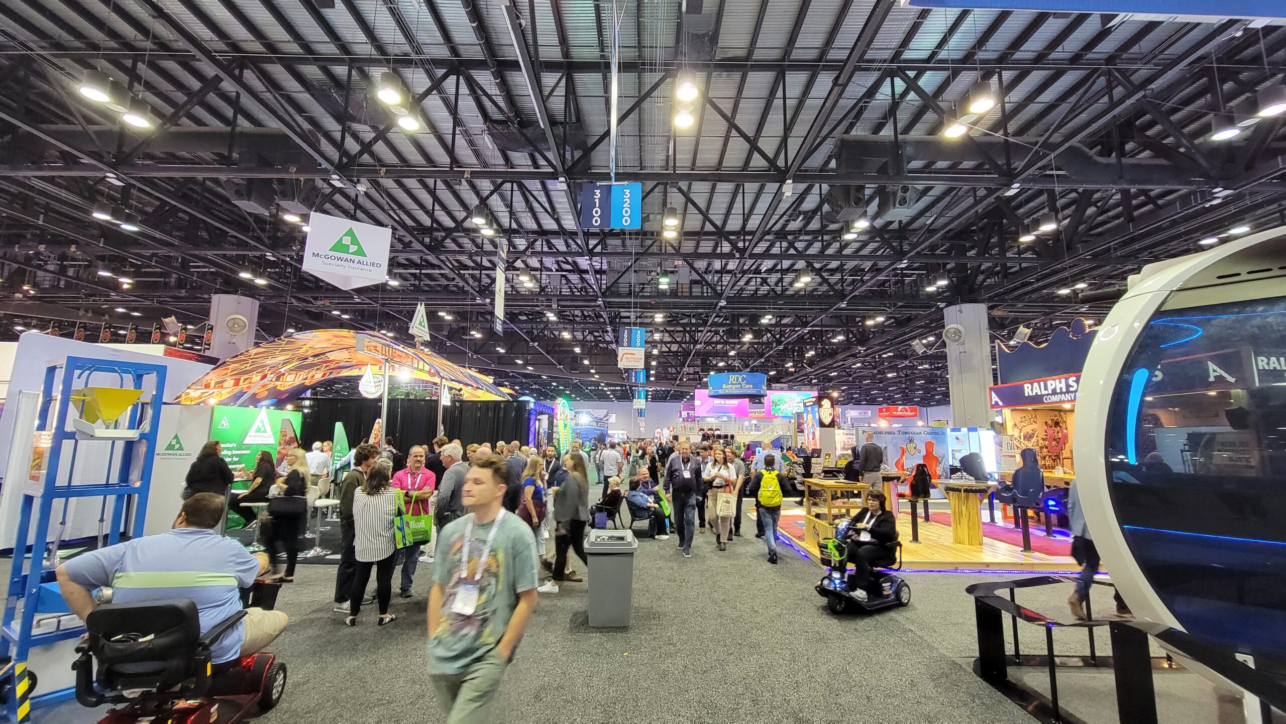 IAAPA 2023 Recap: Booth Tours, Rides, and General Walkthrough!