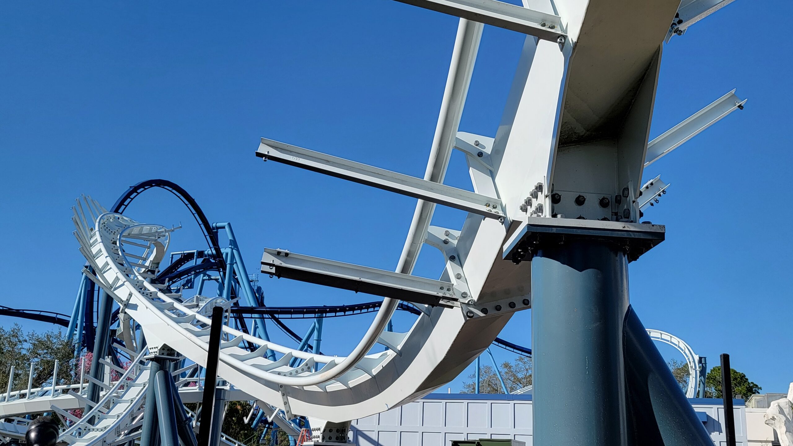 FIRST LOOK! SeaWorld Orlando’s Penguin Trek Roller Coaster Hard Hat Construction Site Tour 2.21.24