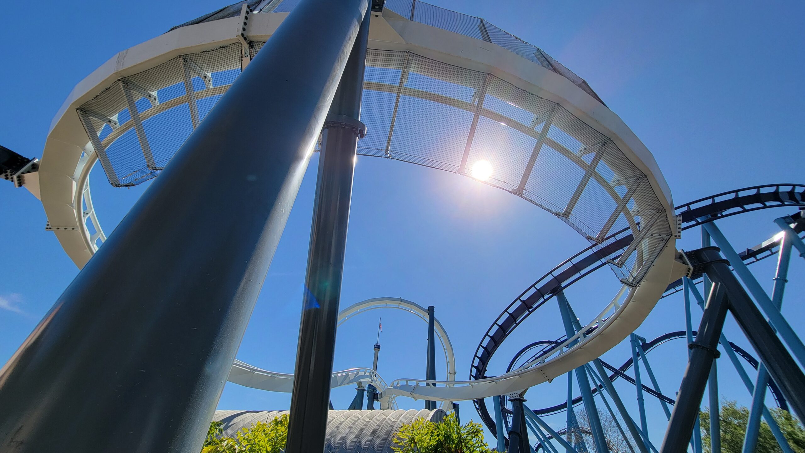 SeaWorld Orlando Penguin Trek Roller Coaster / General Park Construction Update 3.19.24