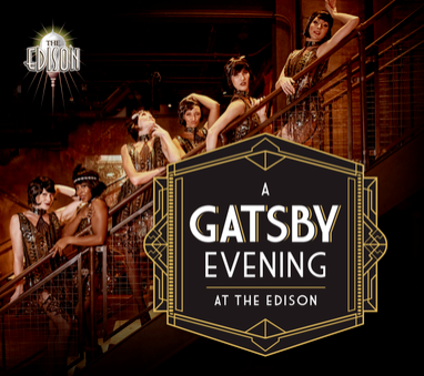 THE EDISON TO HOST A GATSBY EVENING AT DISNEY SPRINGS!!!